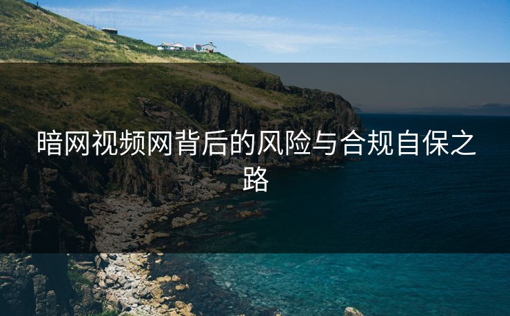 暗网视频网背后的风险与合规自保之路